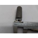 Lengyel pótkocsi rugólap persely, D-47, acél 19x26x64