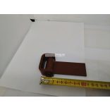 Pótkocsi oldalfal zsanér komplett, hegeszthető, 90mm