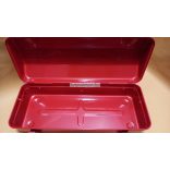 Szerszámos láda fogantyúval, fém, 430mm