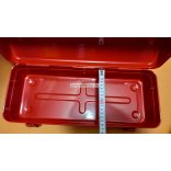 Szerszámos láda fogantyúval, fém, 430mm