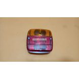 Utánfutó hátsó lámpa, négyzet, rendszámtábla világítással