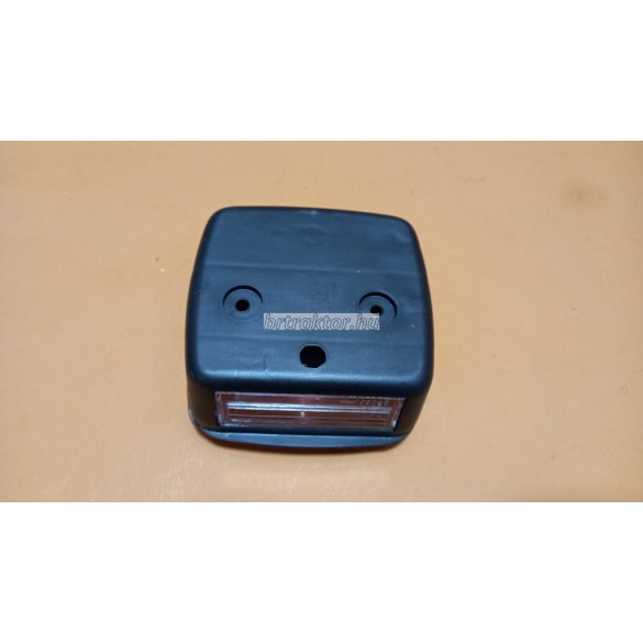 Utánfutó hátsó lámpa, négyzet, rendszámtábla világítással