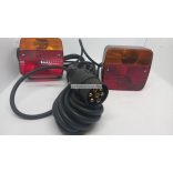 Világítás készlet 7,5m kábellel, csavaros rögzítés